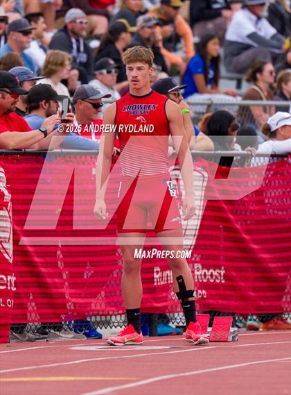 Thumbnail 3 in CHSAA State Championships (200m Final) photogallery.