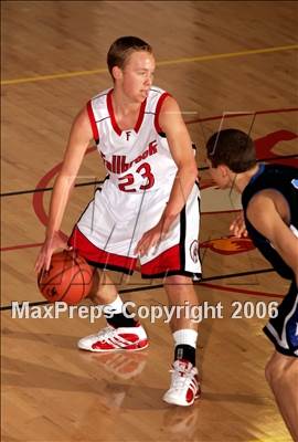 Thumbnail 2 in Villa Park vs. Fallbrook (SD Winter Showcase) photogallery.