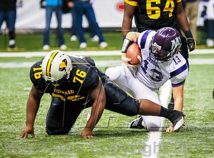 Thumbnail 2 in Mangham vs. Haynesville (LHSAA Class 1A Final) photogallery.