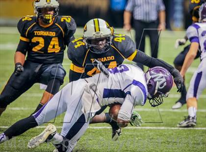 Thumbnail 2 in Mangham vs. Haynesville (LHSAA Class 1A Final) photogallery.