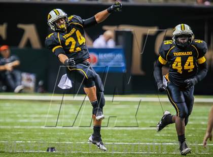 Thumbnail 3 in Mangham vs. Haynesville (LHSAA Class 1A Final) photogallery.
