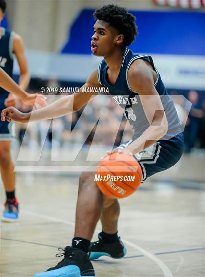 Thumbnail 2 in Sierra Canyon vs Mayfair (ESPN Sierra Canyon Super Showcase) photogallery.