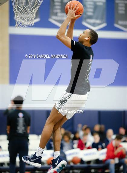 Thumbnail 3 in Sierra Canyon vs Mayfair (ESPN Sierra Canyon Super Showcase) photogallery.