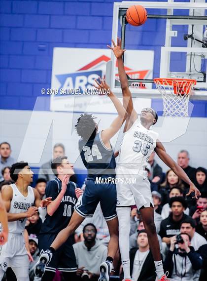 Thumbnail 1 in Sierra Canyon vs Mayfair (ESPN Sierra Canyon Super Showcase) photogallery.