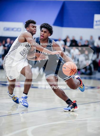 Thumbnail 2 in Sierra Canyon vs Mayfair (ESPN Sierra Canyon Super Showcase) photogallery.