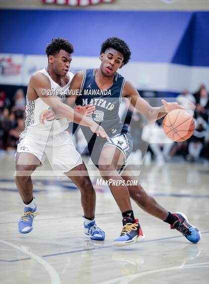 Thumbnail 1 in Sierra Canyon vs Mayfair (ESPN Sierra Canyon Super Showcase) photogallery.