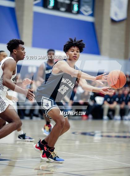 Thumbnail 2 in Sierra Canyon vs Mayfair (ESPN Sierra Canyon Super Showcase) photogallery.