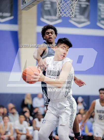 Thumbnail 2 in Sierra Canyon vs Mayfair (ESPN Sierra Canyon Super Showcase) photogallery.