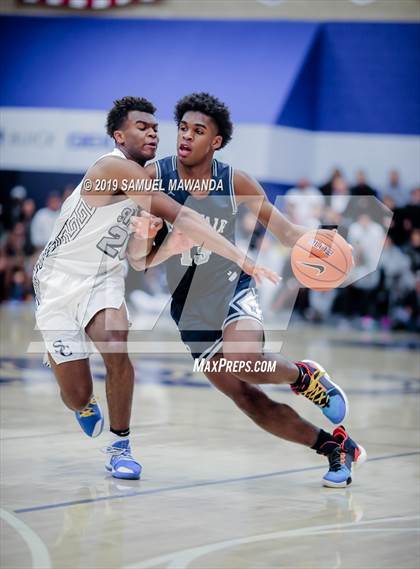 Thumbnail 3 in Sierra Canyon vs Mayfair (ESPN Sierra Canyon Super Showcase) photogallery.