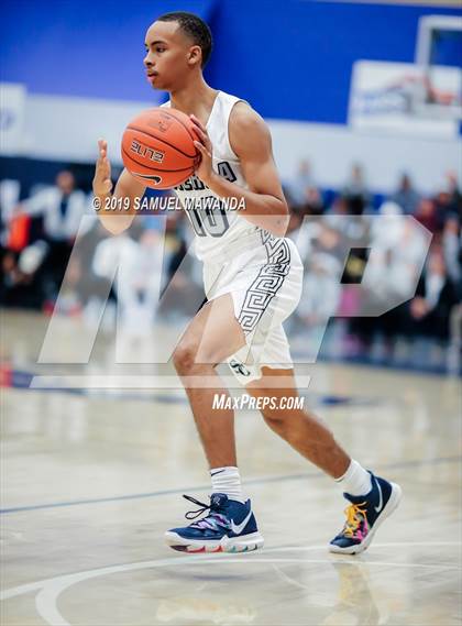 Thumbnail 3 in Sierra Canyon vs Mayfair (ESPN Sierra Canyon Super Showcase) photogallery.