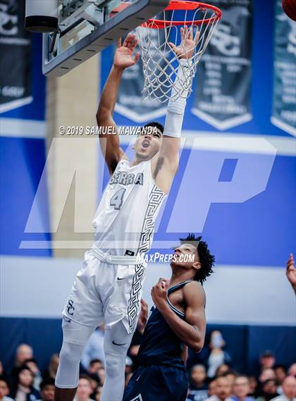 Thumbnail 2 in Sierra Canyon vs Mayfair (ESPN Sierra Canyon Super Showcase) photogallery.