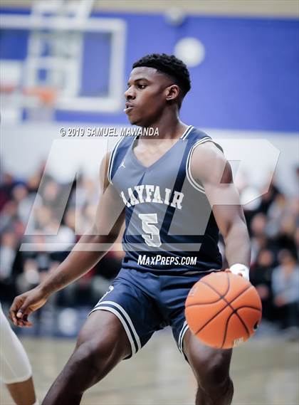 Thumbnail 2 in Sierra Canyon vs Mayfair (ESPN Sierra Canyon Super Showcase) photogallery.