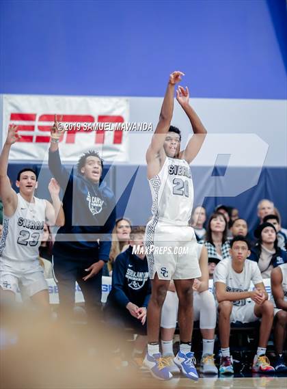 Thumbnail 3 in Sierra Canyon vs Mayfair (ESPN Sierra Canyon Super Showcase) photogallery.