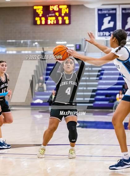 Thumbnail 1 in Lone Peak vs. Centennial (Holliday Hoopfest) photogallery.