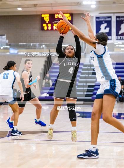 Thumbnail 2 in Lone Peak vs. Centennial (Holliday Hoopfest) photogallery.