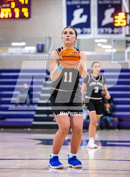 Thumbnail 2 in Lone Peak vs. Centennial (Holliday Hoopfest) photogallery.