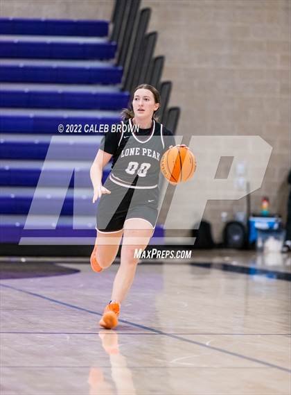 Thumbnail 3 in Lone Peak vs. Centennial (Holliday Hoopfest) photogallery.