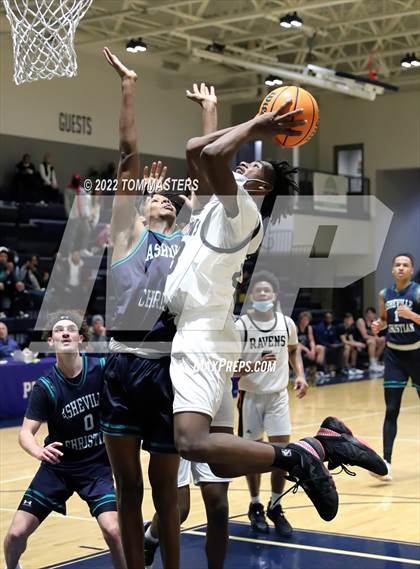 Thumbnail 3 in Rocky River vs. Asheville Christian Academy photogallery.