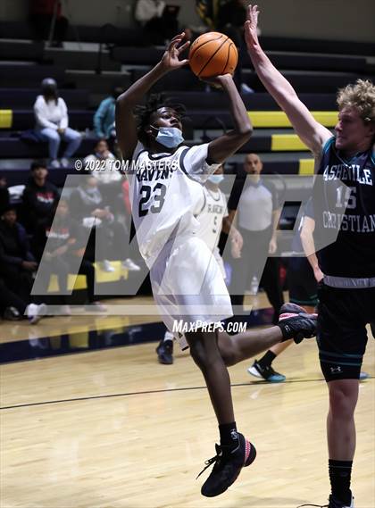 Thumbnail 3 in Rocky River vs. Asheville Christian Academy photogallery.