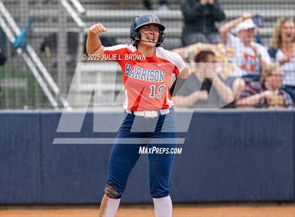 Thumbnail 3 in Noblesville vs. Harrison (IHSAA 4A Regional) photogallery.