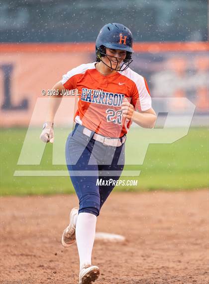 Thumbnail 3 in Noblesville vs. Harrison (IHSAA 4A Regional) photogallery.