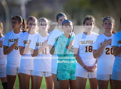 Thumbnail 2 in Salpointe Catholic vs. Walden Grove (AIA 4A Final) photogallery.