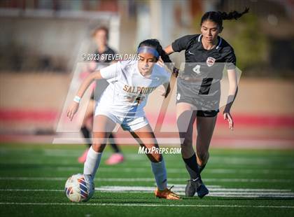 Thumbnail 3 in Salpointe Catholic vs. Walden Grove (AIA 4A Final) photogallery.