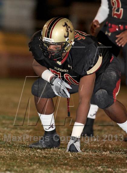 Thumbnail 1 in St. John Bosco vs. Alemany (CIF SS PAC-5 Semifinal) photogallery.