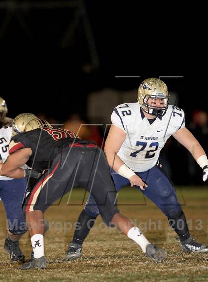 Thumbnail 3 in St. John Bosco vs. Alemany (CIF SS PAC-5 Semifinal) photogallery.