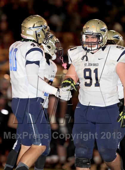 Thumbnail 1 in St. John Bosco vs. Alemany (CIF SS PAC-5 Semifinal) photogallery.