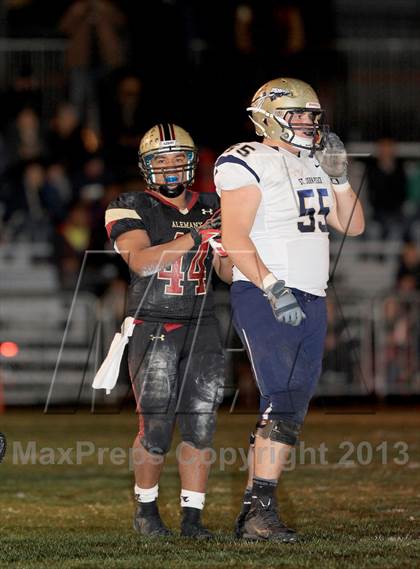 Thumbnail 1 in St. John Bosco vs. Alemany (CIF SS PAC-5 Semifinal) photogallery.