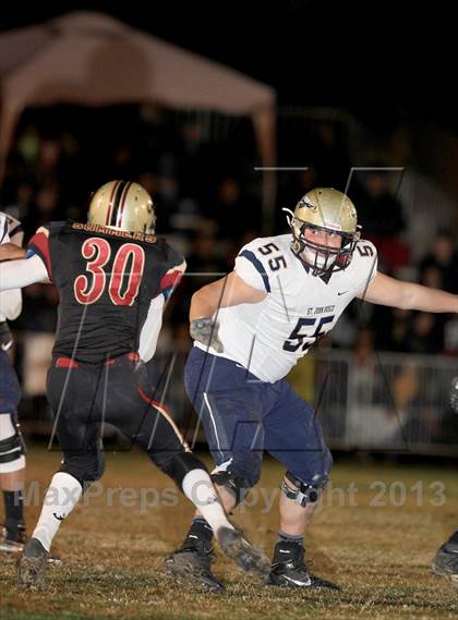 Thumbnail 2 in St. John Bosco vs. Alemany (CIF SS PAC-5 Semifinal) photogallery.