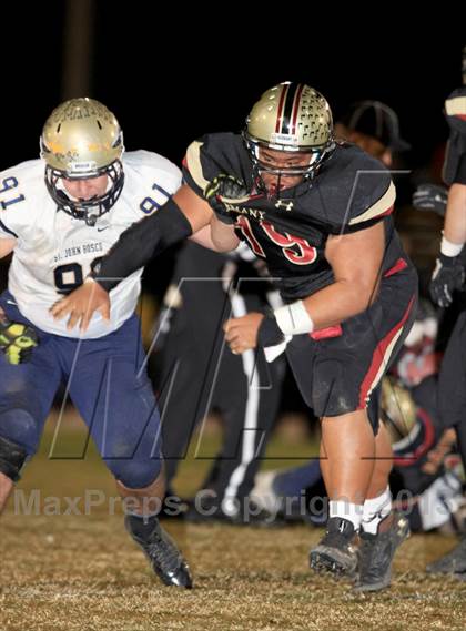 Thumbnail 1 in St. John Bosco vs. Alemany (CIF SS PAC-5 Semifinal) photogallery.