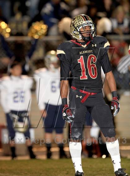 Thumbnail 1 in St. John Bosco vs. Alemany (CIF SS PAC-5 Semifinal) photogallery.