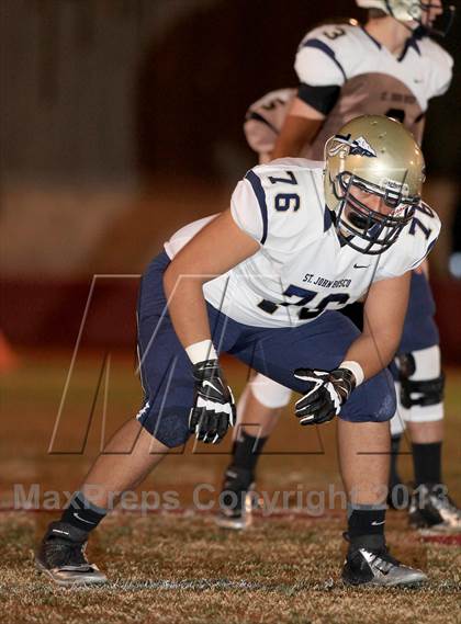 Thumbnail 1 in St. John Bosco vs. Alemany (CIF SS PAC-5 Semifinal) photogallery.