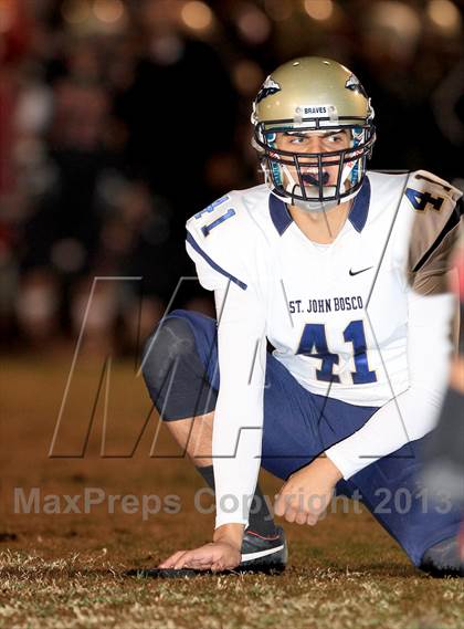 Thumbnail 3 in St. John Bosco vs. Alemany (CIF SS PAC-5 Semifinal) photogallery.