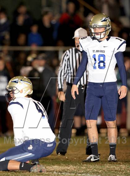 Thumbnail 2 in St. John Bosco vs. Alemany (CIF SS PAC-5 Semifinal) photogallery.