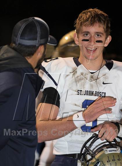 Thumbnail 3 in St. John Bosco vs. Alemany (CIF SS PAC-5 Semifinal) photogallery.