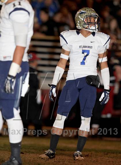Thumbnail 3 in St. John Bosco vs. Alemany (CIF SS PAC-5 Semifinal) photogallery.