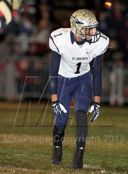 Thumbnail 2 in St. John Bosco vs. Alemany (CIF SS PAC-5 Semifinal) photogallery.
