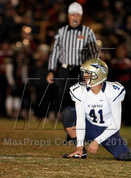 Thumbnail 3 in St. John Bosco vs. Alemany (CIF SS PAC-5 Semifinal) photogallery.