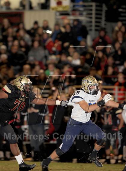 Thumbnail 2 in St. John Bosco vs. Alemany (CIF SS PAC-5 Semifinal) photogallery.
