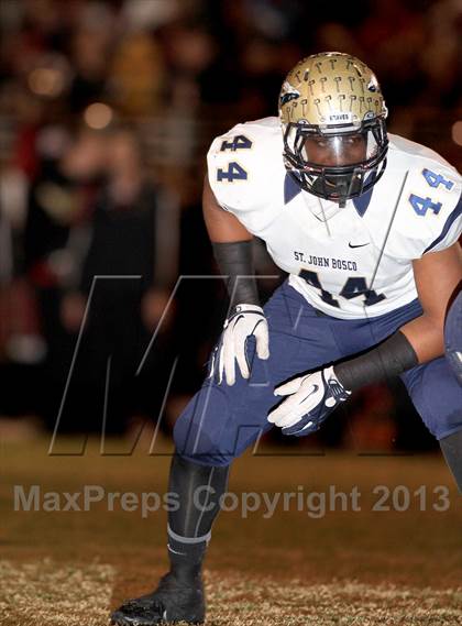 Thumbnail 1 in St. John Bosco vs. Alemany (CIF SS PAC-5 Semifinal) photogallery.