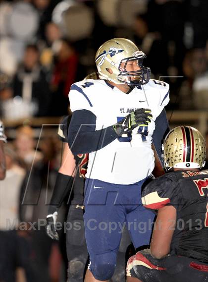 Thumbnail 2 in St. John Bosco vs. Alemany (CIF SS PAC-5 Semifinal) photogallery.