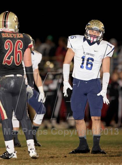 Thumbnail 1 in St. John Bosco vs. Alemany (CIF SS PAC-5 Semifinal) photogallery.