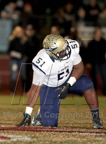 Thumbnail 2 in St. John Bosco vs. Alemany (CIF SS PAC-5 Semifinal) photogallery.
