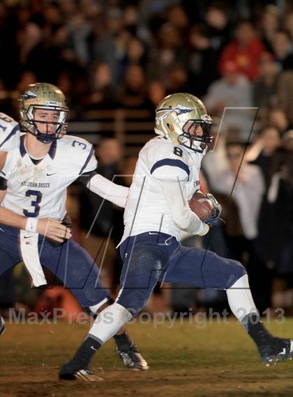 Thumbnail 2 in St. John Bosco vs. Alemany (CIF SS PAC-5 Semifinal) photogallery.