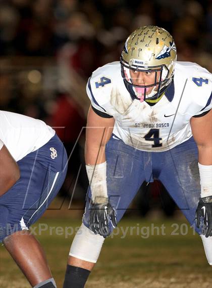 Thumbnail 1 in St. John Bosco vs. Alemany (CIF SS PAC-5 Semifinal) photogallery.