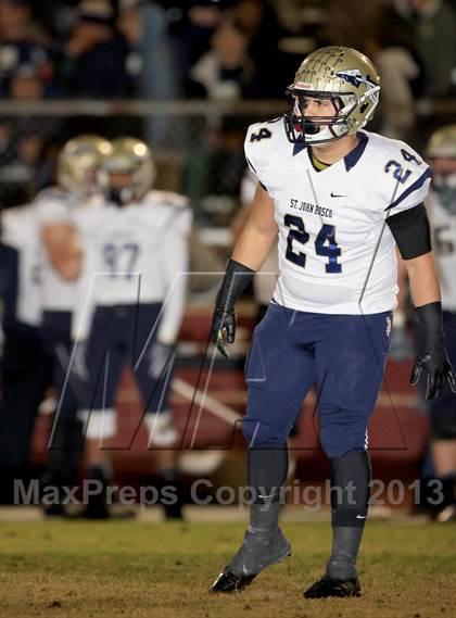 Thumbnail 1 in St. John Bosco vs. Alemany (CIF SS PAC-5 Semifinal) photogallery.