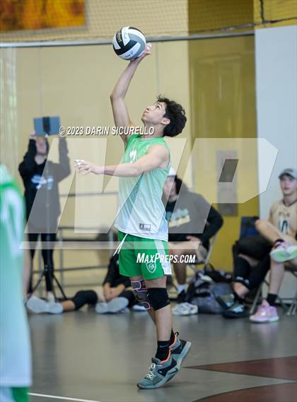 Thumbnail 3 in St. Mary's vs Sunnyside (Epic Tourneys Volleyball Invite) photogallery.